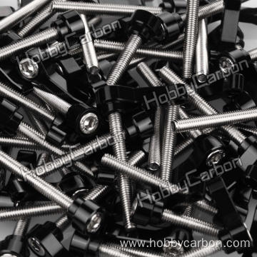 Hardware Fasteners colored aluminum thumb screws